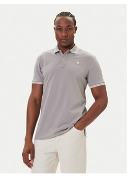 G-Star Raw Polo Dunda D17127-5864 Szary Slim Fit ze sklepu MODIVO w kategorii T-shirty męskie - zdjęcie 186031220