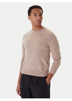 Robe di Kappa Sweter 670477X 188 Beżowy Regular Fit ze sklepu MODIVO w kategorii Swetry męskie - zdjęcie 186031324