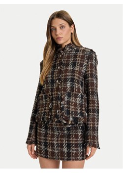 ViCOLO Marynarka TF0204 Brązowy Regular Fit ze sklepu MODIVO w kategorii Marynarki damskie - zdjęcie 186031360