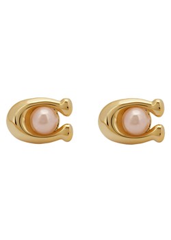 Coach Kolczyki Pearl Signature C Stud Earrings 37341922GLD651 Złoty ze sklepu MODIVO w kategorii Kolczyki - zdjęcie 186031382