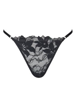 Hunkemöller Stringi Ingrid 300468 Czarny ze sklepu MODIVO w kategorii Majtki damskie - zdjęcie 186031470