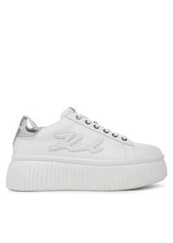 KARL LAGERFELD Sneakersy KL42311A Biały ze sklepu MODIVO w kategorii Buty sportowe damskie - zdjęcie 186031490
