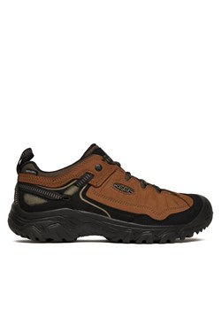 Keen Trekkingi Targhee IV Waterproof Hiking Shoe 1028997 Brązowy ze sklepu MODIVO w kategorii Buty trekkingowe męskie - zdjęcie 186031553