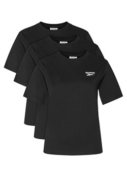 Reebok Komplet 3 t-shirtów RK25194CCW Czarny Regular Fit ze sklepu MODIVO w kategorii Bluzki damskie - zdjęcie 186031614