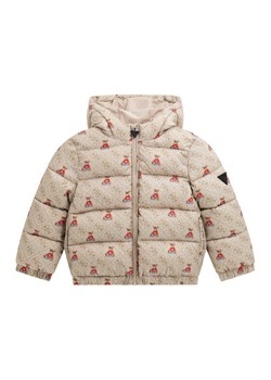 Guess Kurtka zimowa N5BL04 WCFM0 Beżowy Regular Fit ze sklepu MODIVO w kategorii Kombinezony i kurtki - zdjęcie 186031661