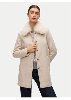 Vero Moda Płaszcz przejściowy Autumn 10331559 Beżowy Regular Fit ze sklepu MODIVO w kategorii Płaszcze damskie - zdjęcie 186031752