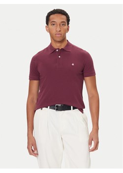 United Colors Of Benetton Polo 3089J3179 Fioletowy Regular Fit ze sklepu MODIVO w kategorii T-shirty męskie - zdjęcie 186031834
