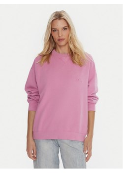 Quiksilver Bluza Essential Crew EQWFT03190 Fioletowy Standard Fit ze sklepu MODIVO w kategorii Bluzy damskie - zdjęcie 186031874