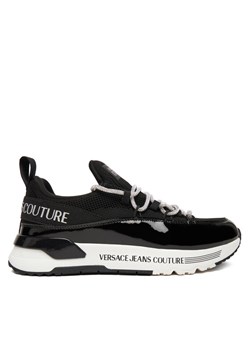 Versace Jeans Couture Sneakersy 79VA3SAB Czarny ze sklepu MODIVO w kategorii Buty sportowe damskie - zdjęcie 186031921