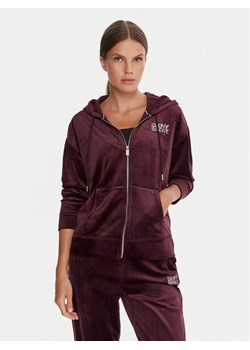 DKNY Sport Bluza DP5J9634 Bordowy Regular Fit ze sklepu MODIVO w kategorii Bluzy damskie - zdjęcie 186031973