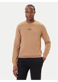 EA7 Emporio Armani Bluza 8NPM30 PJVRZ U6171 Beżowy Regular Fit ze sklepu MODIVO w kategorii Bluzy męskie - zdjęcie 186031974
