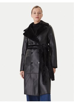 LOLA CASADEMUNT Płaszcz zimowy LF2501015 Czarny Regular Fit ze sklepu MODIVO w kategorii Płaszcze damskie - zdjęcie 186031984