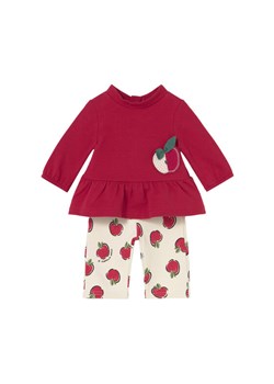 Mayoral Komplet bluzka i legginsy 2634 Czerwony Regular Fit ze sklepu MODIVO w kategorii Odzież dla niemowląt - zdjęcie 186031990
