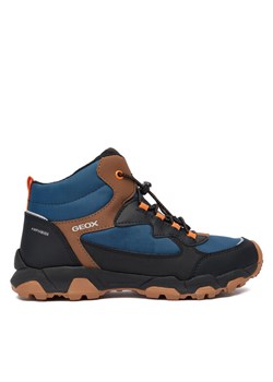 Geox Trekkingi J Magnetar B Abx J463ZC 050FU C0948 D Granatowy ze sklepu MODIVO w kategorii Buty trekkingowe dziecięce - zdjęcie 186031991