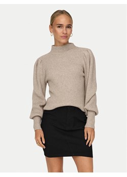 ONLY Sweter Katia 15232494 Beżowy Regular Fit ze sklepu MODIVO w kategorii Swetry damskie - zdjęcie 186032023