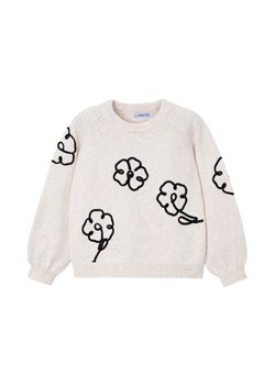 Mayoral Sweter 4308 Beżowy Regular Fit ze sklepu MODIVO w kategorii Swetry dziewczęce - zdjęcie 186032042