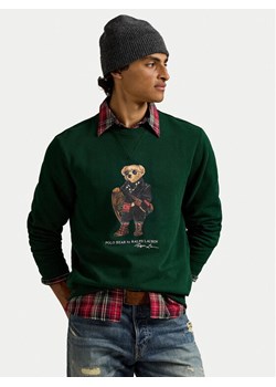 Polo Ralph Lauren Bluza 710981794001 Zielony Regular Fit ze sklepu MODIVO w kategorii Bluzy męskie - zdjęcie 186032160