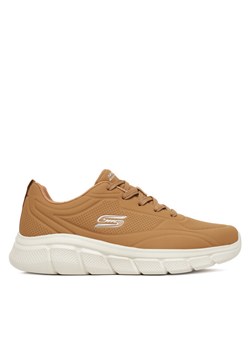 Skechers Sneakersy Bobs B Flex 118110 CSNT Brązowy ze sklepu MODIVO w kategorii Buty sportowe męskie - zdjęcie 186032274