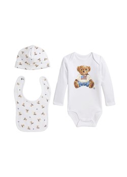 Polo Ralph Lauren Komplet dziecięcy 320P00760001 Biały ze sklepu MODIVO w kategorii Odzież dla niemowląt - zdjęcie 186032353