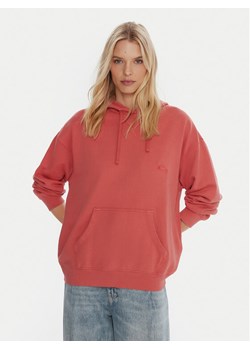 Quiksilver Bluza Esential Hoodie EQWFT03191 Koralowy Regular Fit ze sklepu MODIVO w kategorii Bluzy damskie - zdjęcie 186032380