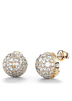 Guess Kolczyki JUBE04 457JW Złoty ze sklepu MODIVO w kategorii Kolczyki - zdjęcie 186032414
