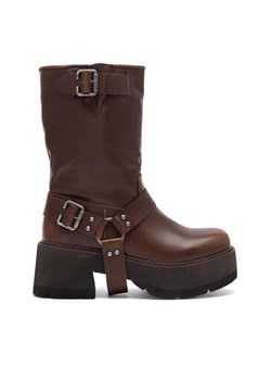 Jenny Fairy Botki WS22236-05 Brązowy ze sklepu MODIVO w kategorii Workery damskie - zdjęcie 186032432