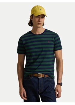 Polo Ralph Lauren T-Shirt 710803479031 Zielony Custom Slim Fit ze sklepu MODIVO w kategorii T-shirty męskie - zdjęcie 186032434