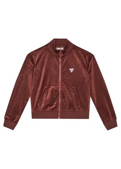 Guess Bluza J4RQ22 K0232 Bordowy Relaxed Fit ze sklepu MODIVO w kategorii Bluzy dziewczęce - zdjęcie 186032451