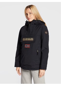 Napapijri Kurtka anorak Rainforest NP0A4GM6 Czarny Regular Fit ze sklepu MODIVO w kategorii Kurtki damskie - zdjęcie 186032474
