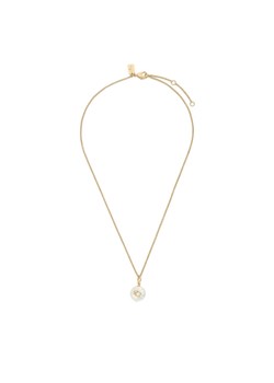 Coach Naszyjnik Signature Coin Pearl Pendant Necklace 37440611GLD107 Złoty ze sklepu MODIVO w kategorii Naszyjniki - zdjęcie 186032494