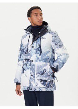Guess Kurtka puchowa M5BL0O W3282 Niebieski Regular Fit ze sklepu MODIVO w kategorii Kurtki męskie - zdjęcie 186032610