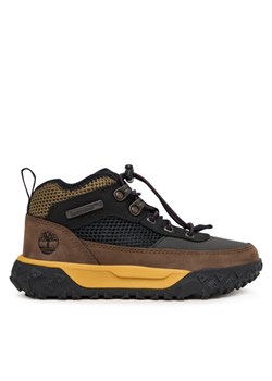 Timberland Trzewiki GreenStride™ Motion 6 Mid Bungee Trainer TB0A6C41EJC1 Czarny ze sklepu MODIVO w kategorii Buty zimowe dziecięce - zdjęcie 186032642