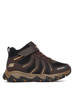 Skechers Śniegowce Rugged Ranger 406412L BKBR Brązowy ze sklepu MODIVO w kategorii Buty zimowe dziecięce - zdjęcie 186032681