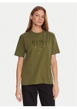 JOOP! T-Shirt 58 253JE58Tomma 30047768 Zielony Regular Fit - id: 0000305526311 - marki Joop! - 186032690 JOOP! T-Shirt 58 253JE58Tomma 30047768 Zielony Regular Fit ze sklepu MODIVO w kategorii Bluzki damskie - zdjęcie 186032690