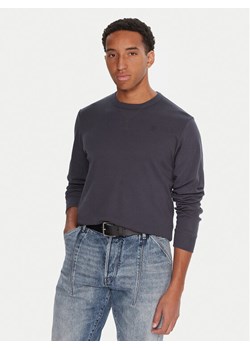 G-Star Raw Longsleeve Nifous D25076-D976 Granatowy Regular Fit ze sklepu MODIVO w kategorii T-shirty męskie - zdjęcie 186032801