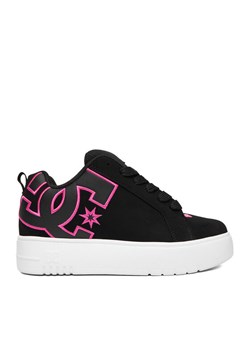 DC Sneakersy CEO-COURT GRAFFIK PLATFORM DC02422001 Czarny - id: 5906751182598 - marki Dc Shoes - 186032870 DC Sneakersy CEO-COURT GRAFFIK PLATFORM DC02422001 Czarny ze sklepu MODIVO w kategorii Buty sportowe damskie - zdjęcie 186032870