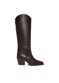 G-Star Raw Kozaki EO-HASRET-25FW38 Brązowy ze sklepu MODIVO w kategorii Kozaki damskie - zdjęcie 186032910