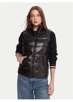 Tommy Jeans Bezrękawnik DW0DW21622 Czarny Slim Fit ze sklepu MODIVO w kategorii Kamizelki damskie - zdjęcie 186032953