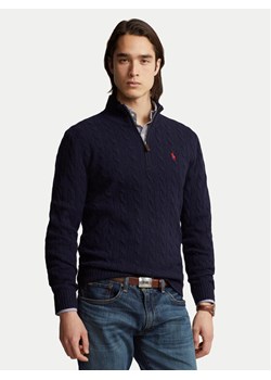 Polo Ralph Lauren Sweter 710876766002 Granatowy Regular Fit ze sklepu MODIVO w kategorii Swetry męskie - zdjęcie 186033004