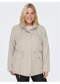 ONLY Carmakoma Parka New Starline 15278695 Beżowy Regular Fit ze sklepu MODIVO w kategorii Parki damskie - zdjęcie 186033032