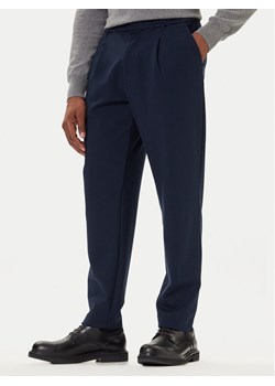 Calvin Klein Chinosy LV04LE613G Granatowy Slim Fit ze sklepu MODIVO w kategorii Spodnie męskie - zdjęcie 186033101