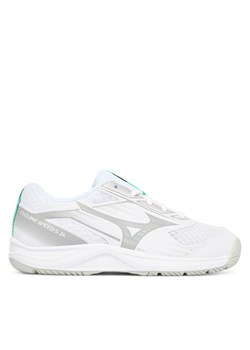 Mizuno Buty halowe Cyclone Speed 5 Jr. V1GD2511 Biały ze sklepu MODIVO w kategorii Buty sportowe dziecięce - zdjęcie 186033132