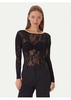 Patrizia Pepe Body 2M4484/J344-K103 Czarny Slim Fit ze sklepu MODIVO w kategorii Bluzki damskie - zdjęcie 186033152