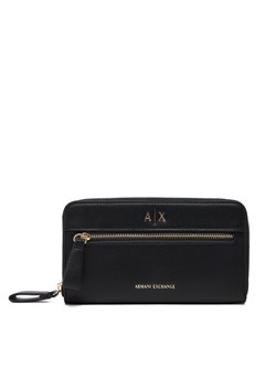 Armani Exchange Portfel XW002124 AF17117 UC001 Czarny ze sklepu MODIVO w kategorii Portfele damskie - zdjęcie 186033173