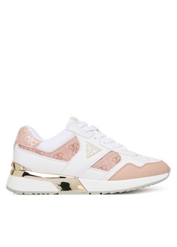 Guess Sneakersy FLFMIC ELE12 Biały ze sklepu MODIVO w kategorii Buty sportowe damskie - zdjęcie 186033174