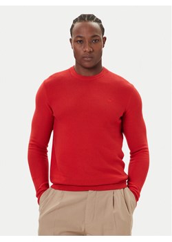 Mustang Sweter Elliot 1016844 Czerwony Regular Fit ze sklepu MODIVO w kategorii Swetry męskie - zdjęcie 186033244