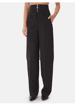 Patrizia Pepe Spodnie materiałowe 2P1706 A498 Czarny Regular Fit ze sklepu MODIVO w kategorii Spodnie damskie - zdjęcie 186033262