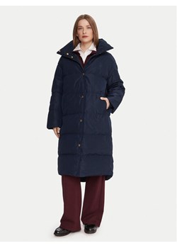 Tommy Hilfiger Płaszcz zimowy WW0WW47279 Granatowy Relaxed Fit ze sklepu MODIVO w kategorii Płaszcze damskie - zdjęcie 186033364