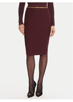Elisabetta Franchi Spódnica ołówkowa GK-20B-56E2-V390 Bordowy Slim Fit ze sklepu MODIVO w kategorii Spódnice - zdjęcie 186033373