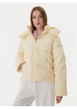Lacoste Kurtka puchowa BF3262 Écru Relaxed Fit ze sklepu MODIVO w kategorii Kurtki damskie - zdjęcie 186033473